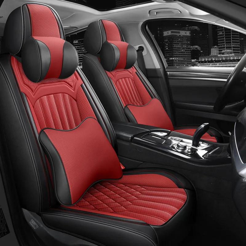 

Front+Rear Car Seat Cover for Geely Atlas Emgrand EC7 GX7 EX7 Accessories Auto Goods