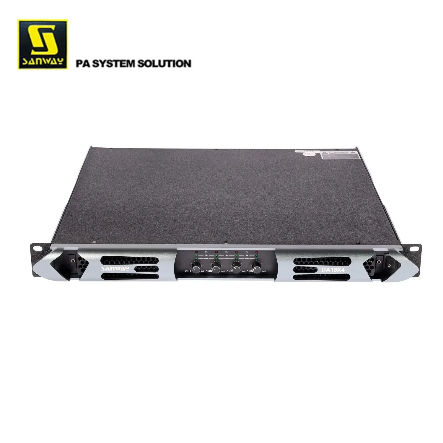 DA18K4 4 Channel 18000W High Power Class D Professional Amplifier For Line Array System