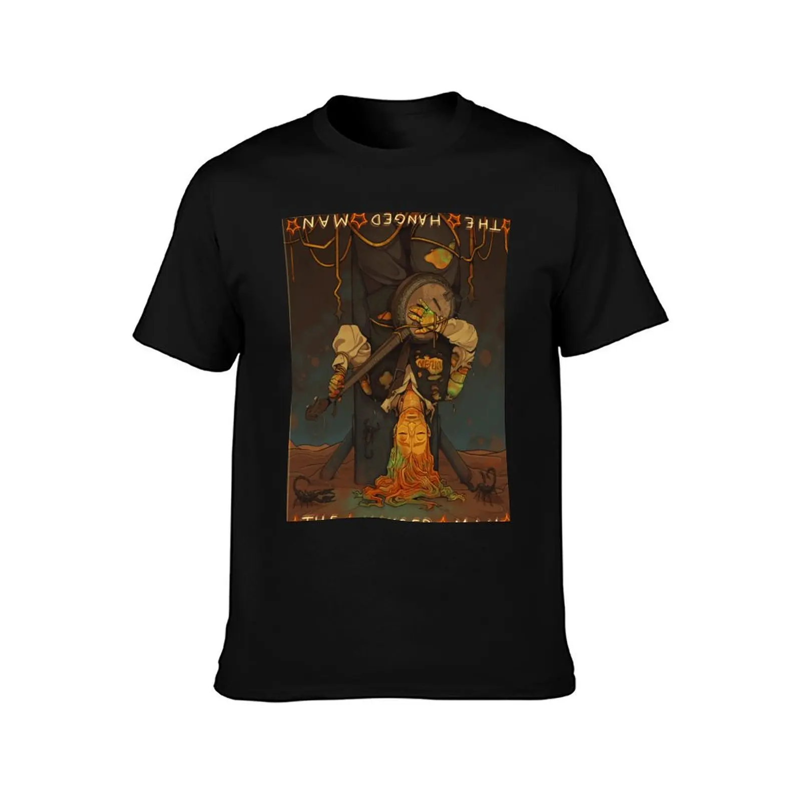 Hanged Man Rusts T-Shirt Trendy Casual Short Sleeve Shirt T-Shirt