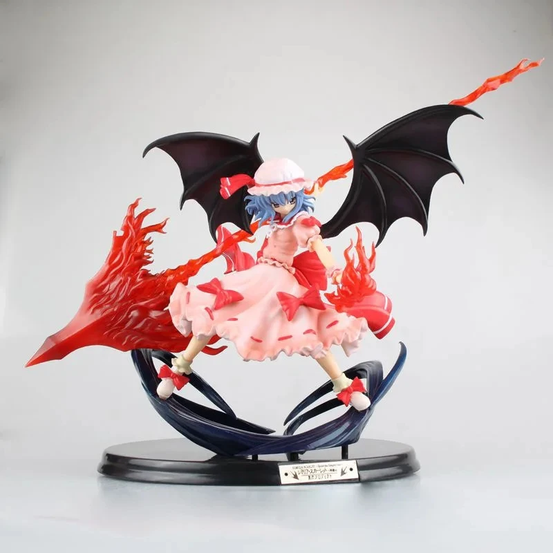 

22cm Japanese Anime Touhou Project Remilia Scarlet Action Figure 1/7 Griffon Project Red Demon Original Collection Model Gifts