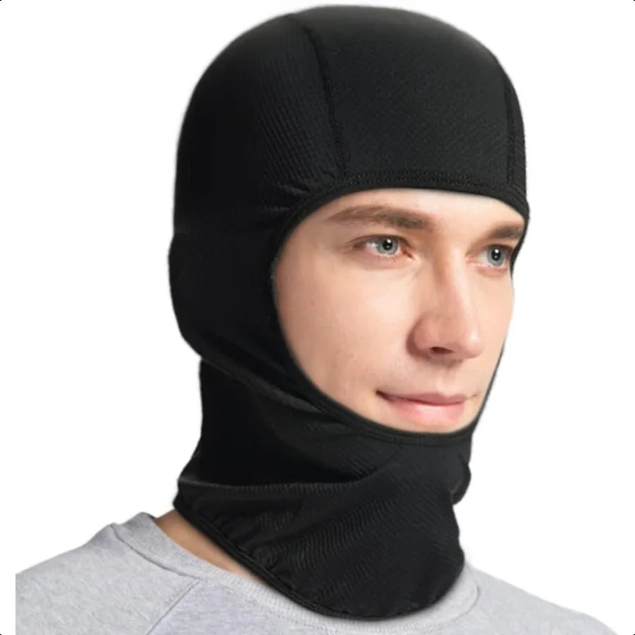 

JOEYOUNG Motorcycle Balaclava for Men Quick Sweat Wicking Helmet Liner for Profional Motorcycling Beanie Cap