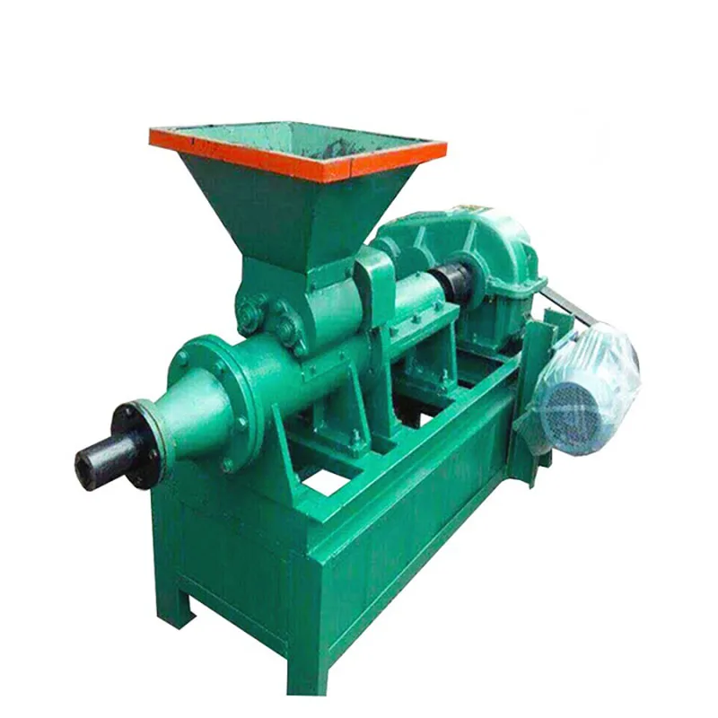 140 type Hollow carbon powder forming equipment Full automatic coal stick charcoal sawdust husk straw extrusion forming machine