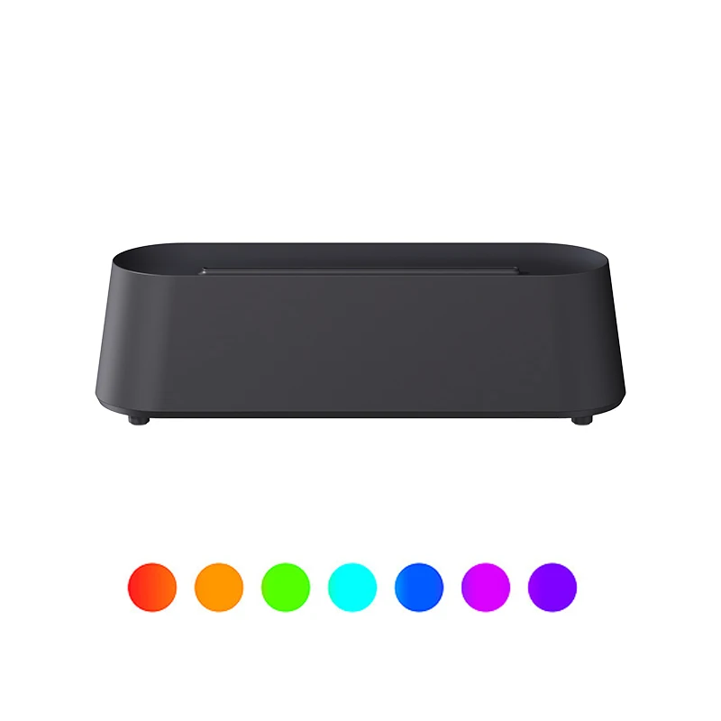 New Flame Ultrasonic Air Diffuser with Remote Control Cool Mist Maker 3D Simulation Air Humidifiers Aroma Essential Oil Diffuser