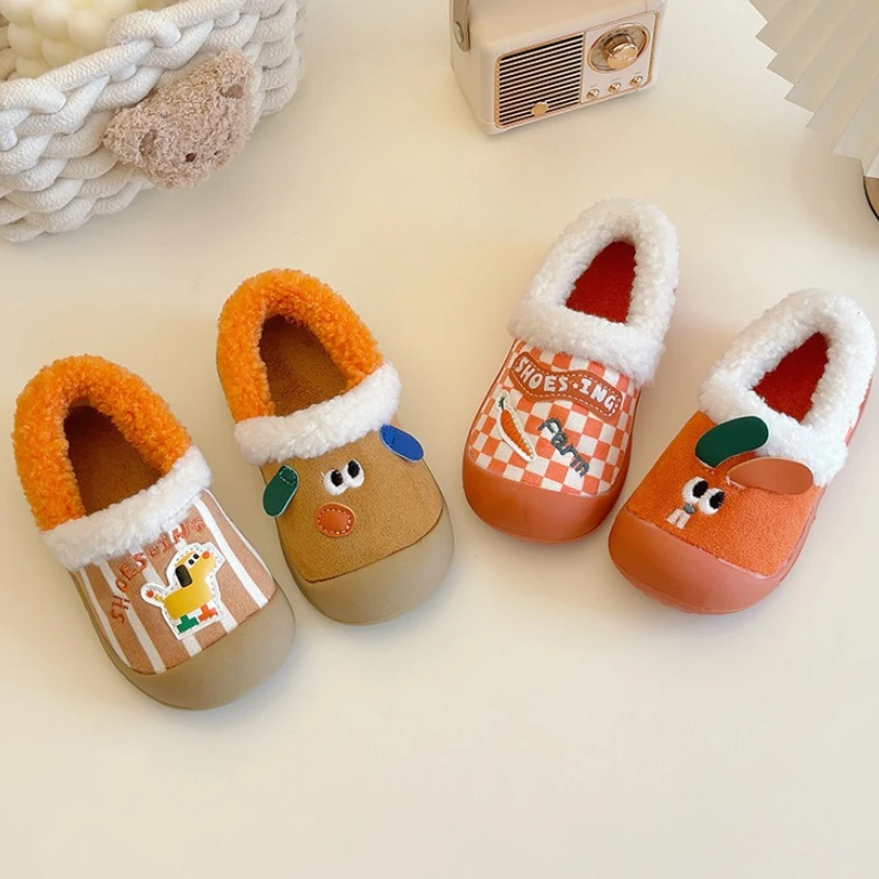 

Winter Girls' Shoes 2025 New Children's Flat Shoes Classic Anti slip Women's Fashion Shoes Casual Versatile Girls' School