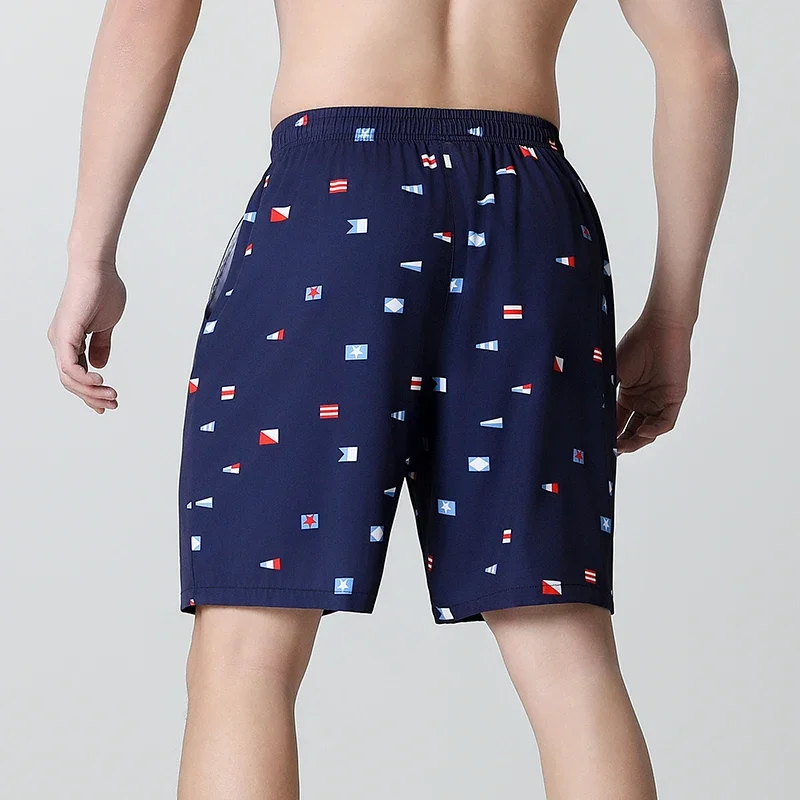 Pantaloncini da surf da uomo Costume da bagno con coulisse Elastico Pantaloni corti ad asciugatura rapida Spiaggia Hawaii Vacanza Pantaloncini casual Abbigliamento uomo Estate