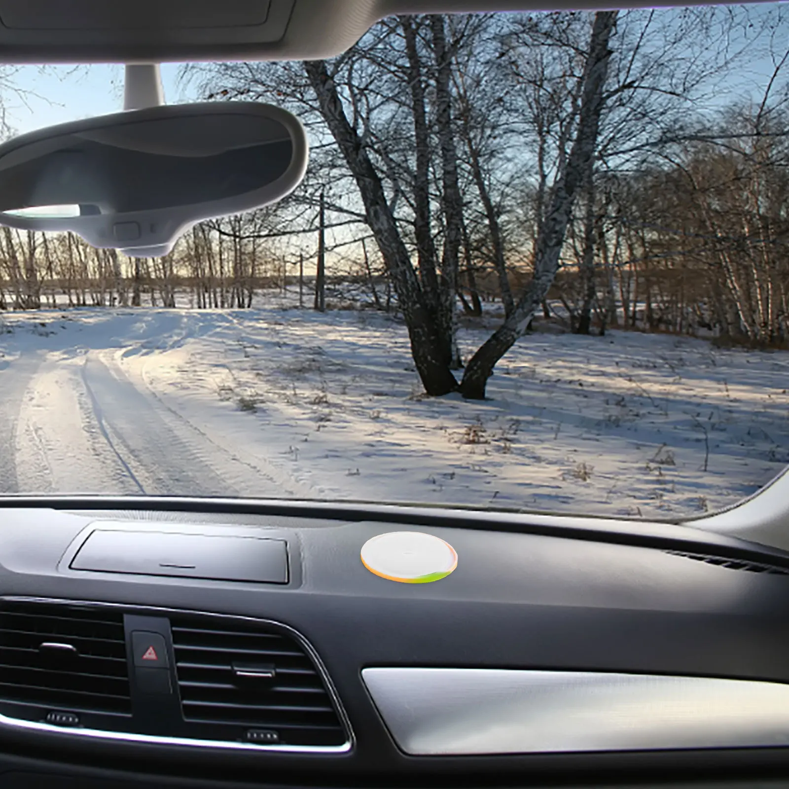 

5Pcs Car Air Freshener Refill Tablets Solid Scent Pads Odor Vent Clip Replacement Long Lasting Air Freshener for Car