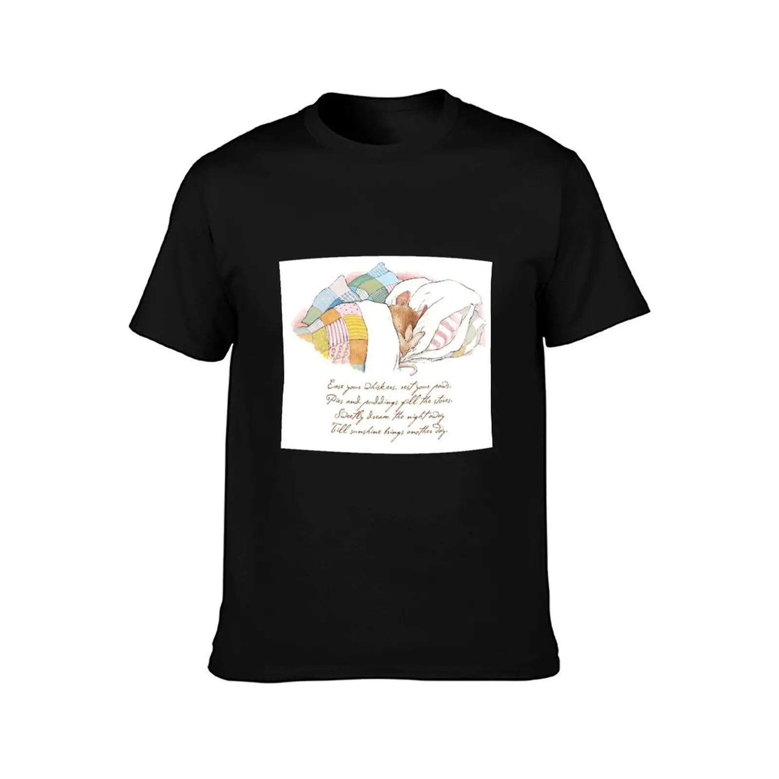 Primrose goes to sleep T-Shirt Plus Size Simple Casual Top T-Shirt
