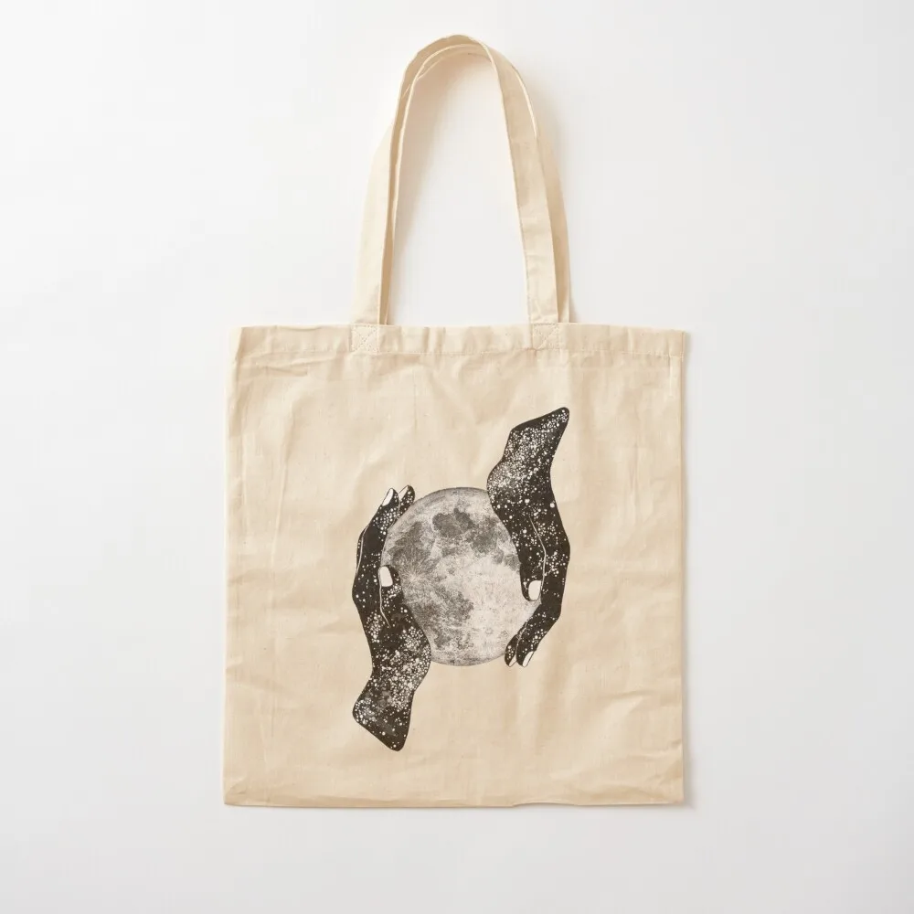 حقيبة حمل سحر الكون، حقيبة قماشية لطيفة، حقيبة كتف قماشية للنساء