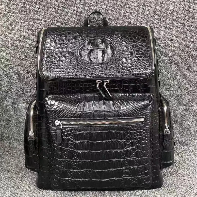 Nieuwe Mannen Luxe Lederen Hoge Capaciteit Rugzak Hoge Kwaliteit Mode Reistas Leisure Casual Single Schouder Handtas