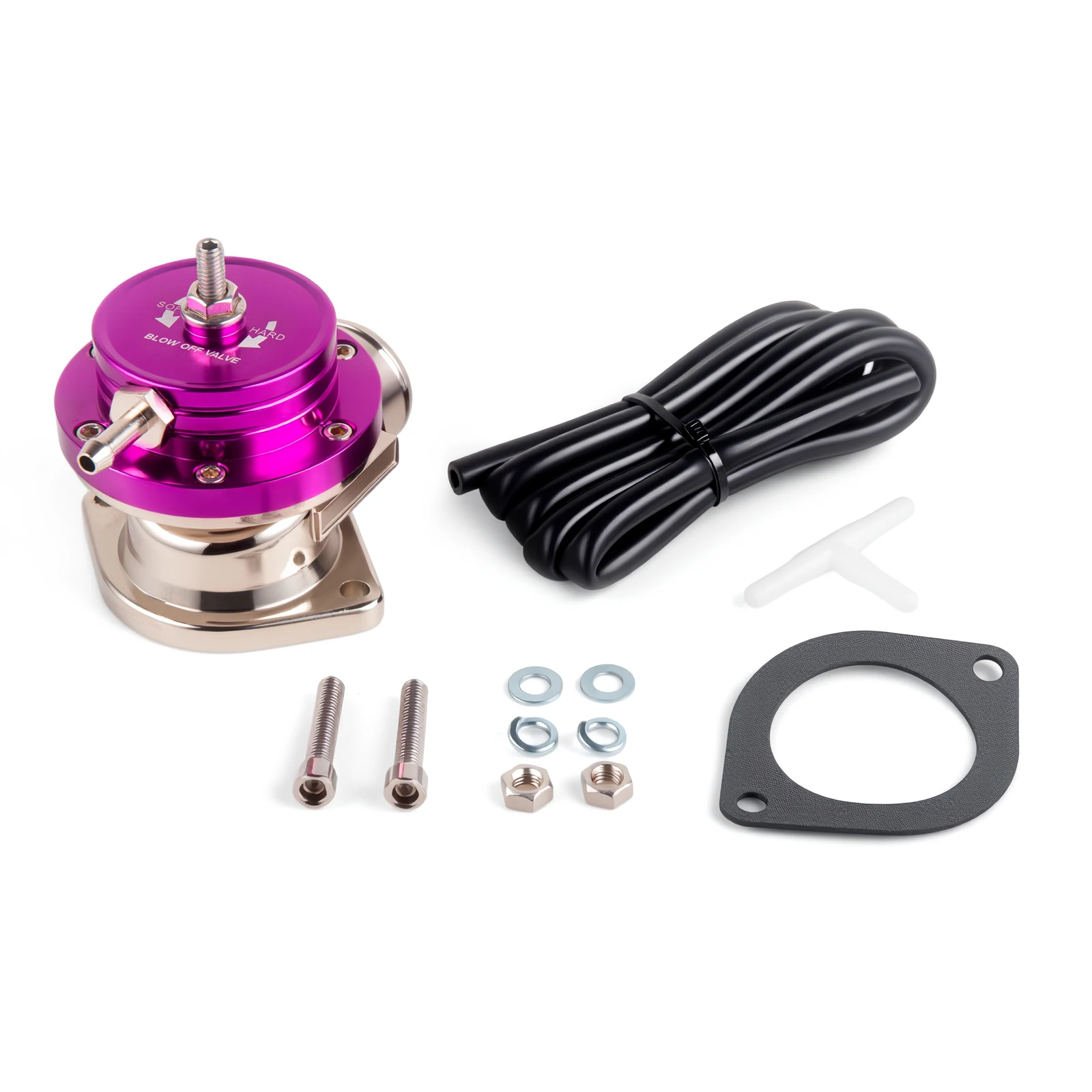 

Type-S Auto Turbo Boost Blow Off Dump Valve Air Pressure Relief Valve Type-S Purple Color