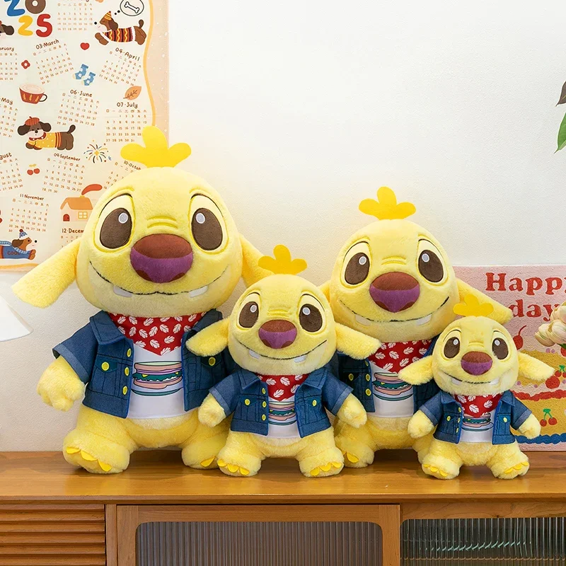

70cm Disney New Cartoon Anime Character Reuben Stitch Plush Toys Doll Kawaii Bedroom Decoration Pillow Plush Stuffed Toy Gifts
