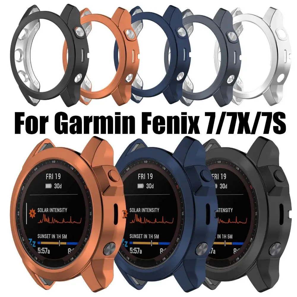 

Защитная рамка из ТПУ для смарт-часов Garmin Fenix 7, защитный чехол для Fenix7 7S 7X