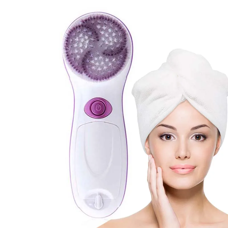 Przenośny masażer do twarzy 5 w 1, głęboko oczyszczający pory, szczoteczka do twarzy z wibracjami, narzędzia do pielęgnacji skóry nosa i ust.