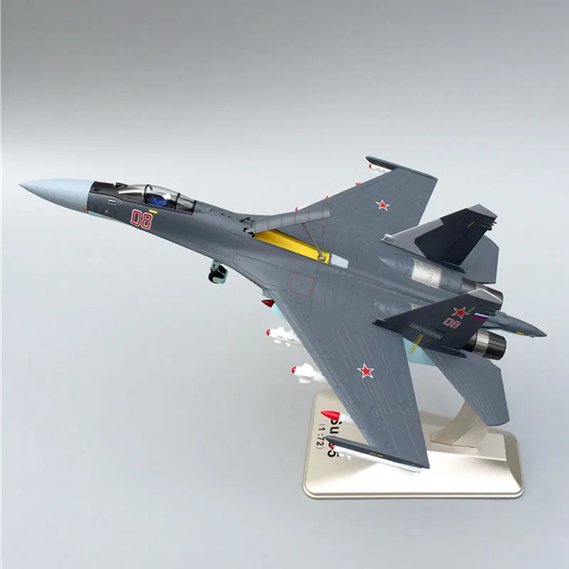 1/72 Scale Russia Su35 Sukhoi Su-35 Su 35 Fighter Diecast Metal