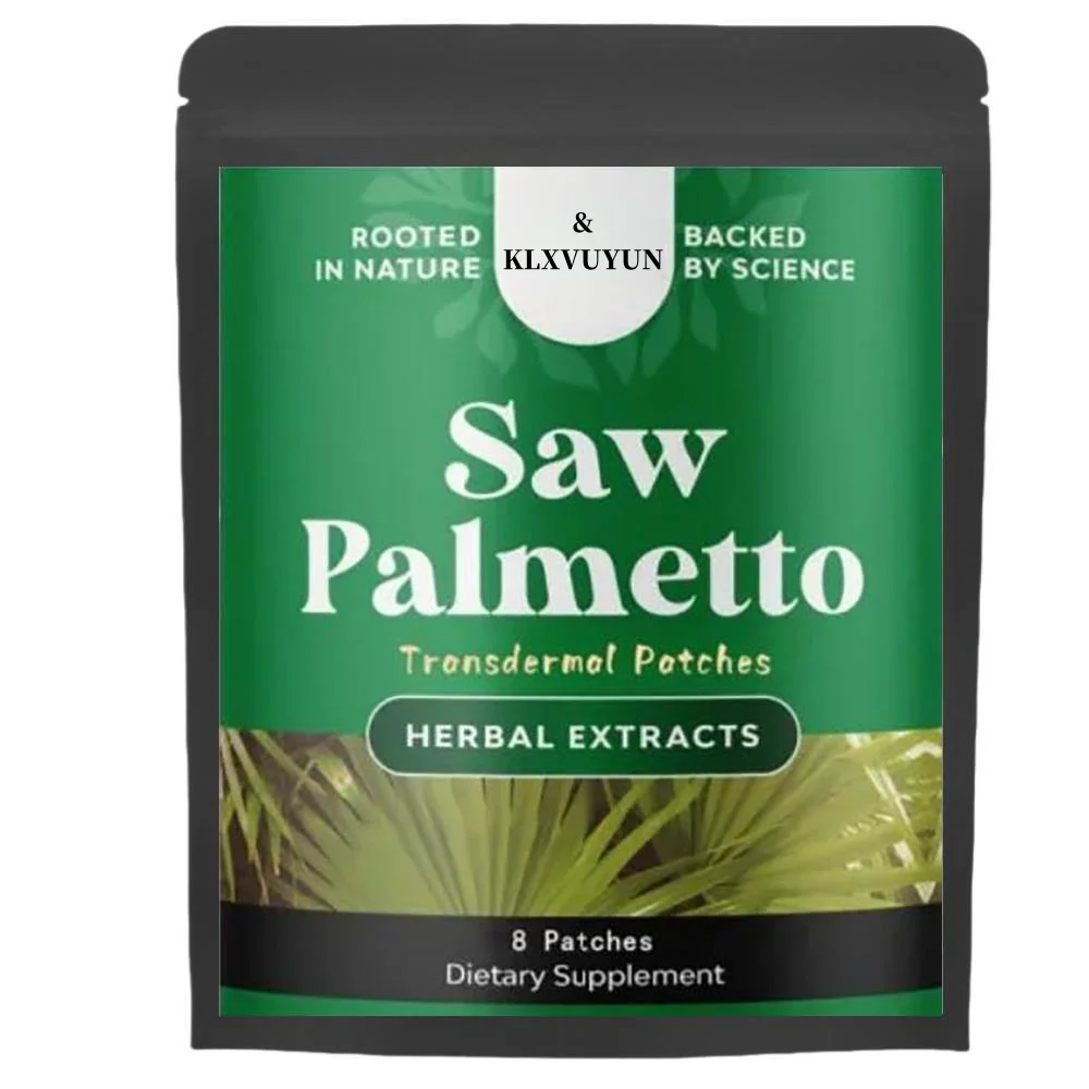 Pure Saw Palmetto Extract Patches - Enhanced Hair Growth Supplement With Saw Palmetto For Women And Men