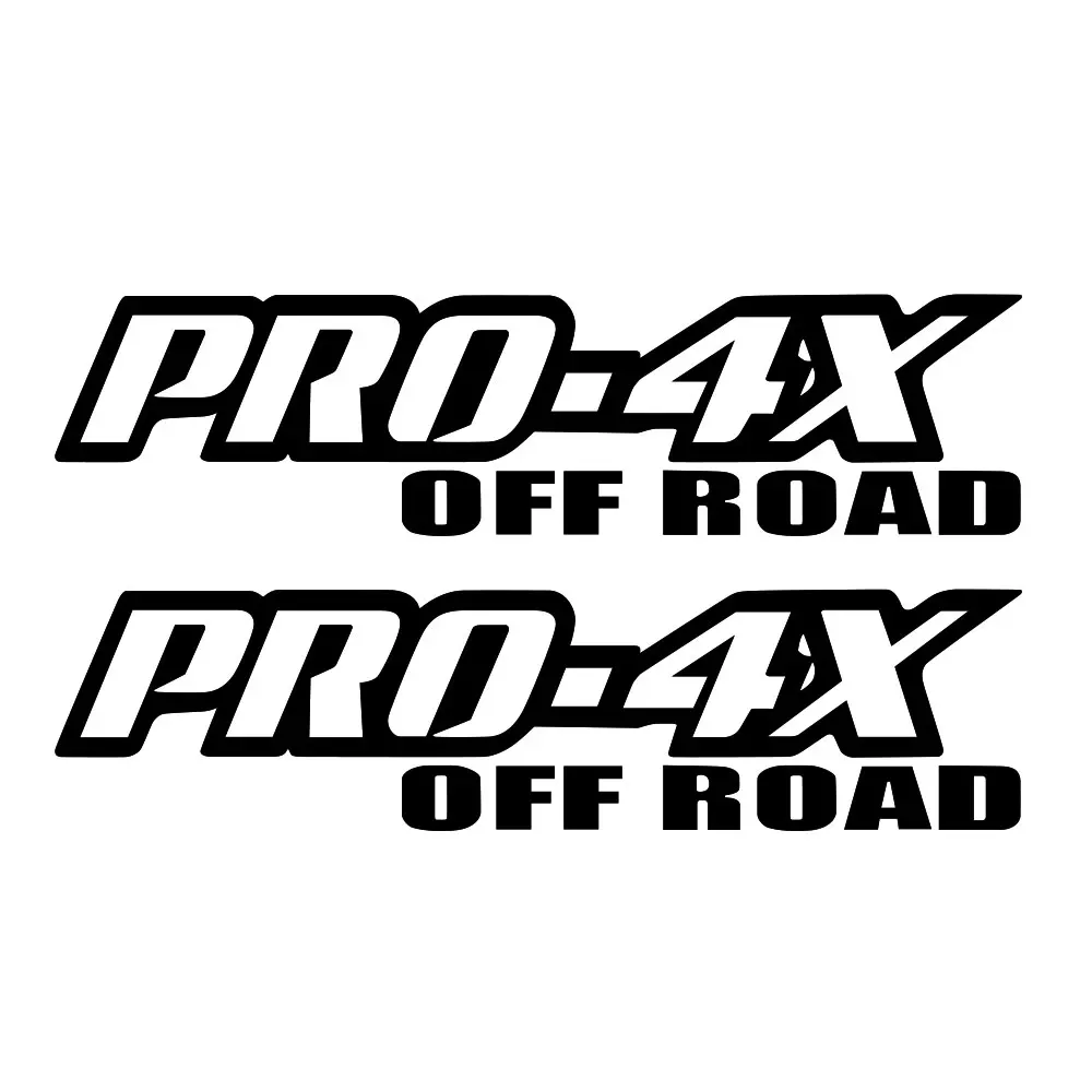 2pcs PRO-4X Decal Set for Nissan Titan Frontier Truck Pro4x Vinyl Sticker