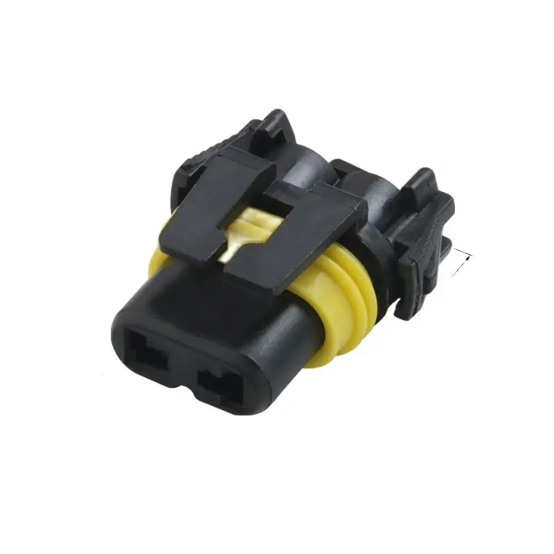 1/5/10sets Dj9005a two plug socket 2-wire waterproof connector hernia lamp hid  Dj9005 12059181 dj9005-21 single
