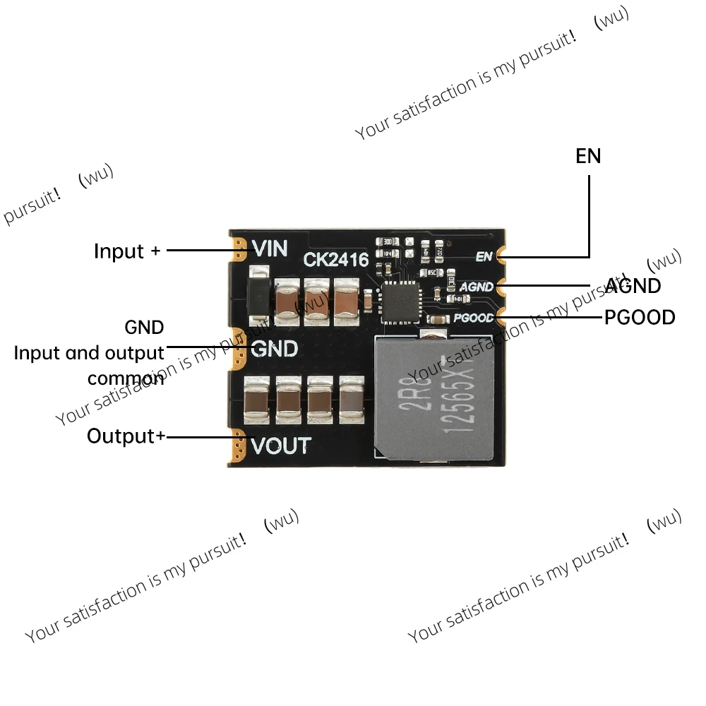 Suitable for high efficiency output DC-DC 6-24V to 5V 16A 12V 12A buck board module regulated PCB board