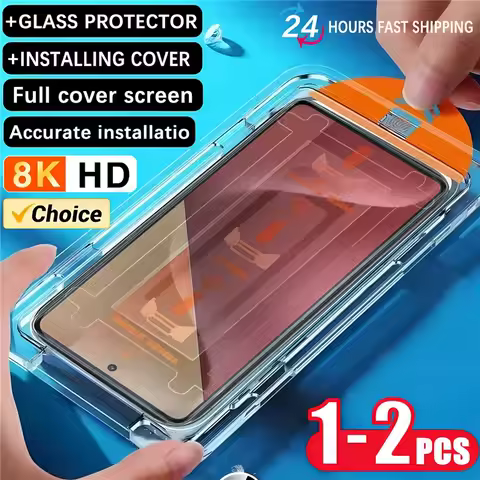 8K Oleophobic Coating Dust free Installation Screen Protector For Samsung S24 Ultra S23 S22 Plus S20 FE A06 A05s Temeperd Glass