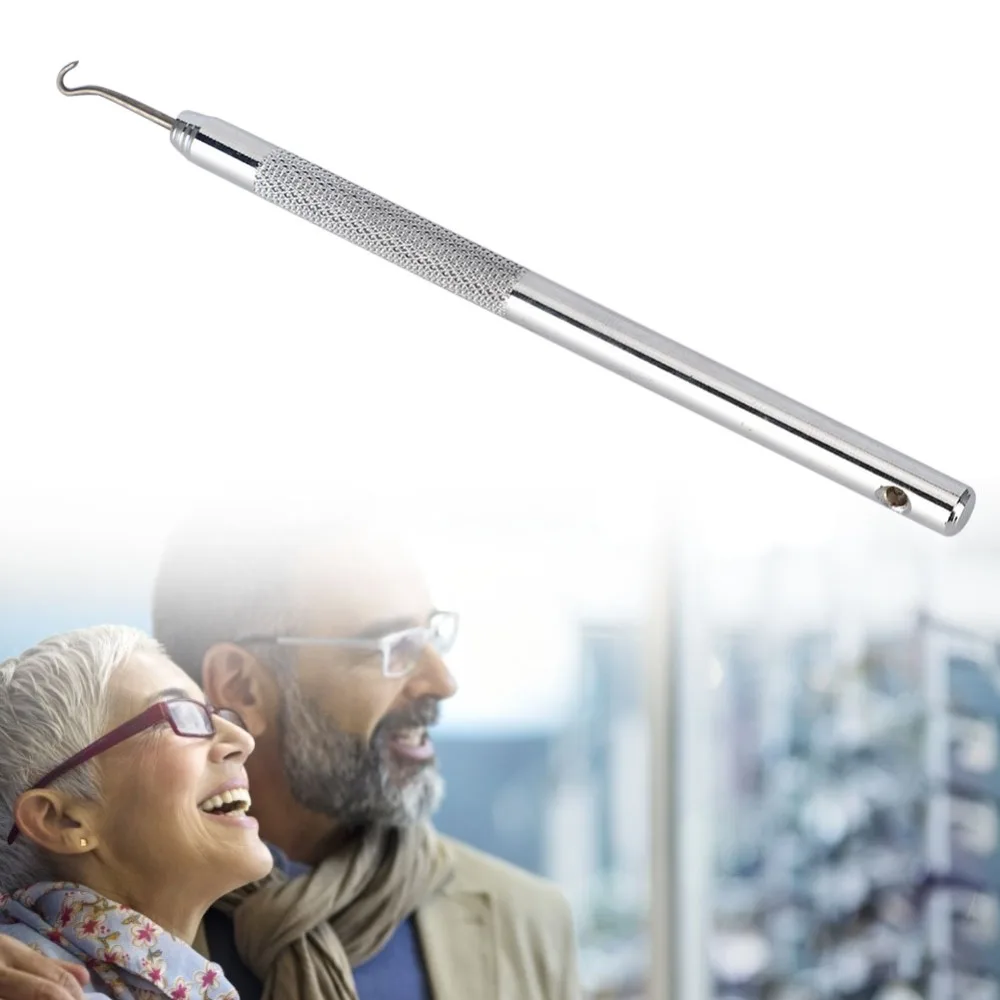 Stainless Steel Glasses Drawing Hook Durable Round Hook Optician Tool Precision Sturdy Glasses Accessory Frame Processing