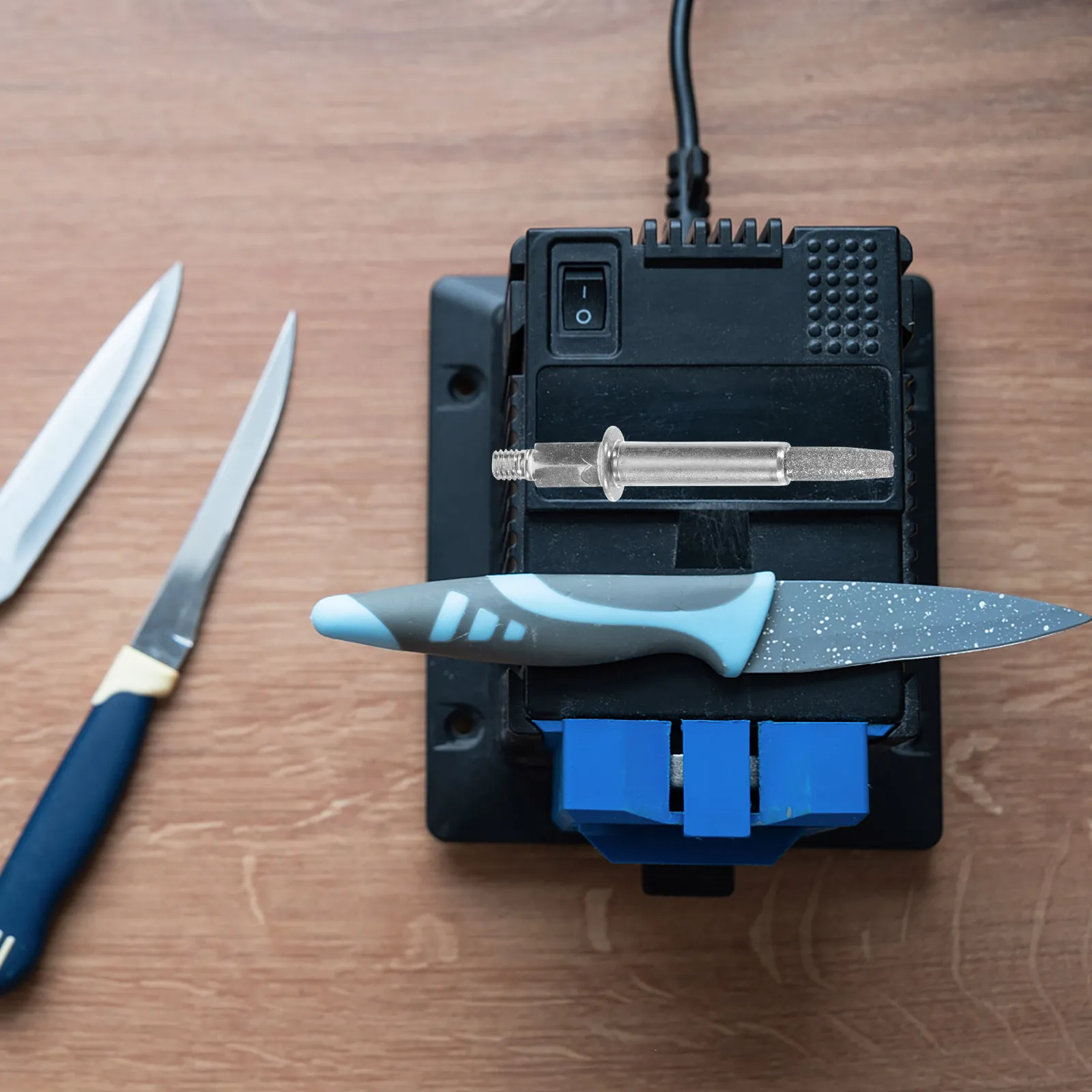 

Набор из 2-х точильных камней для бензопил, высокопрочные абразивные камни для заточки, инструмент для заточки, набор для заточки, напильник для металла, дерева, нефрита