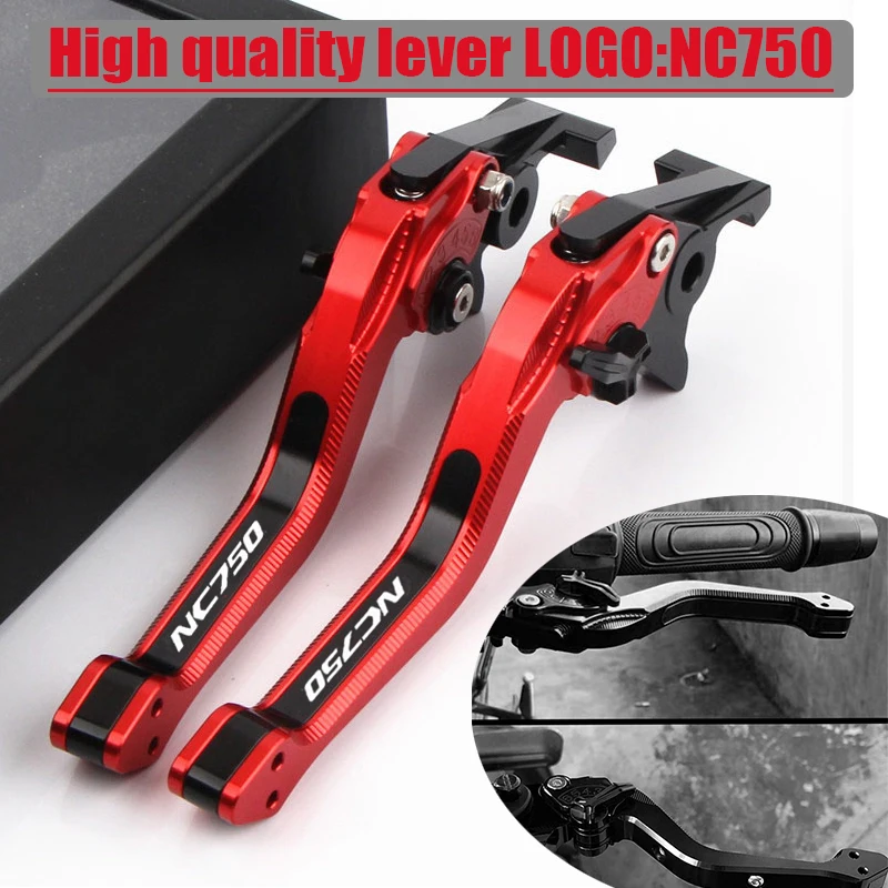 

Для HONDA NC750X NC750S NC750 NC 750 X/S 2016-2022 новые высококачественные аксессуары для мотоциклов 3D CNC Регулируемый рычаг тормоза сцепления