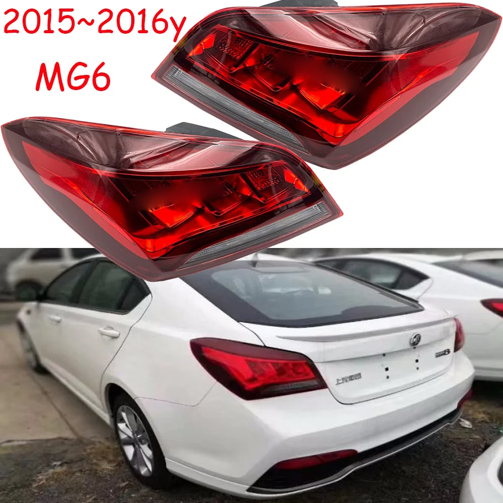 

1pcs car accessories bumper MG 6 tail light MG6 taillight LED Taillamp 2015~2016y car accessories MG6 fog lamp