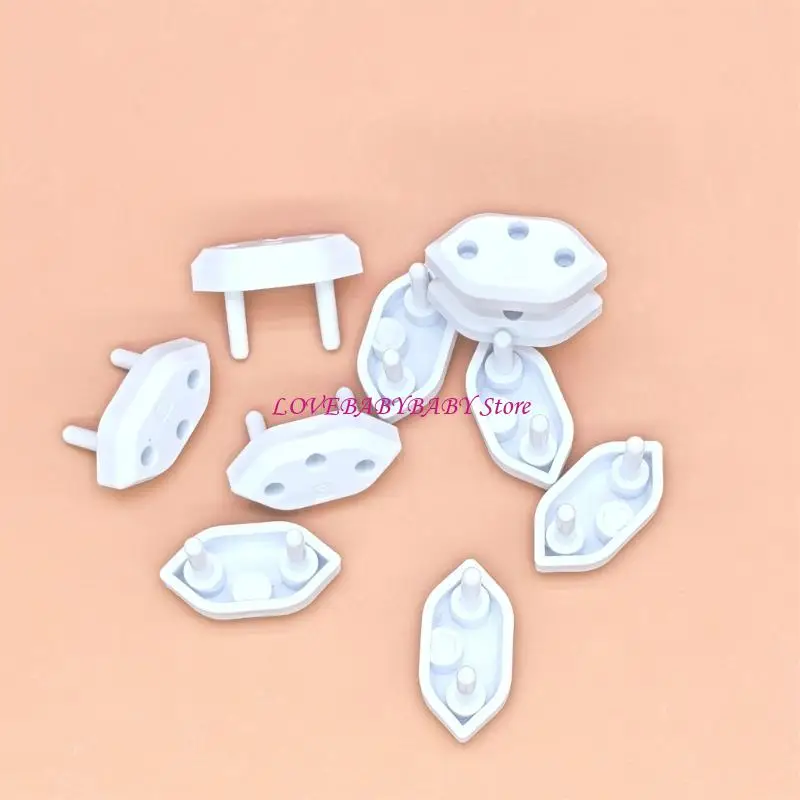 مجموعة من 10pcs حماة المقبس الكهربائي حارس إثبات الطفل مع ميزة مضمونة ضمان سلامة الطفل 4xBC #5