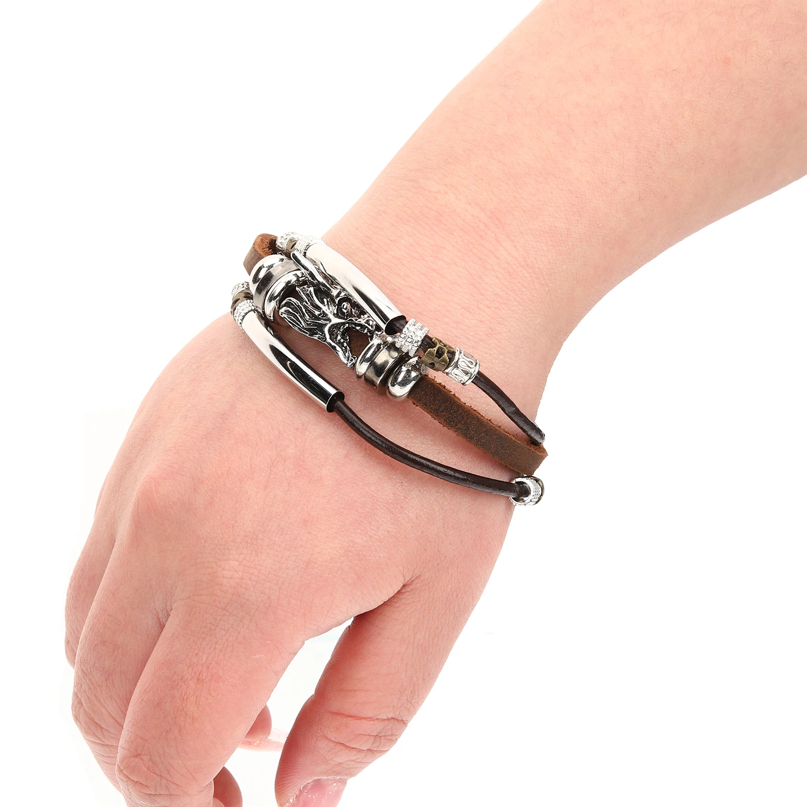 

Bracelet Men Wrist Bracelets For Men Premium Wrist Chain Vintage Punk Style Mens Bracelet Jewelry