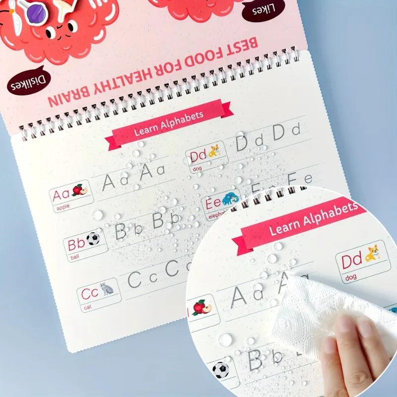 Preschool Learning Quiet Book 15 Themes Kids Busy Book Set Educational Human Body Structure Cognitive Development Book