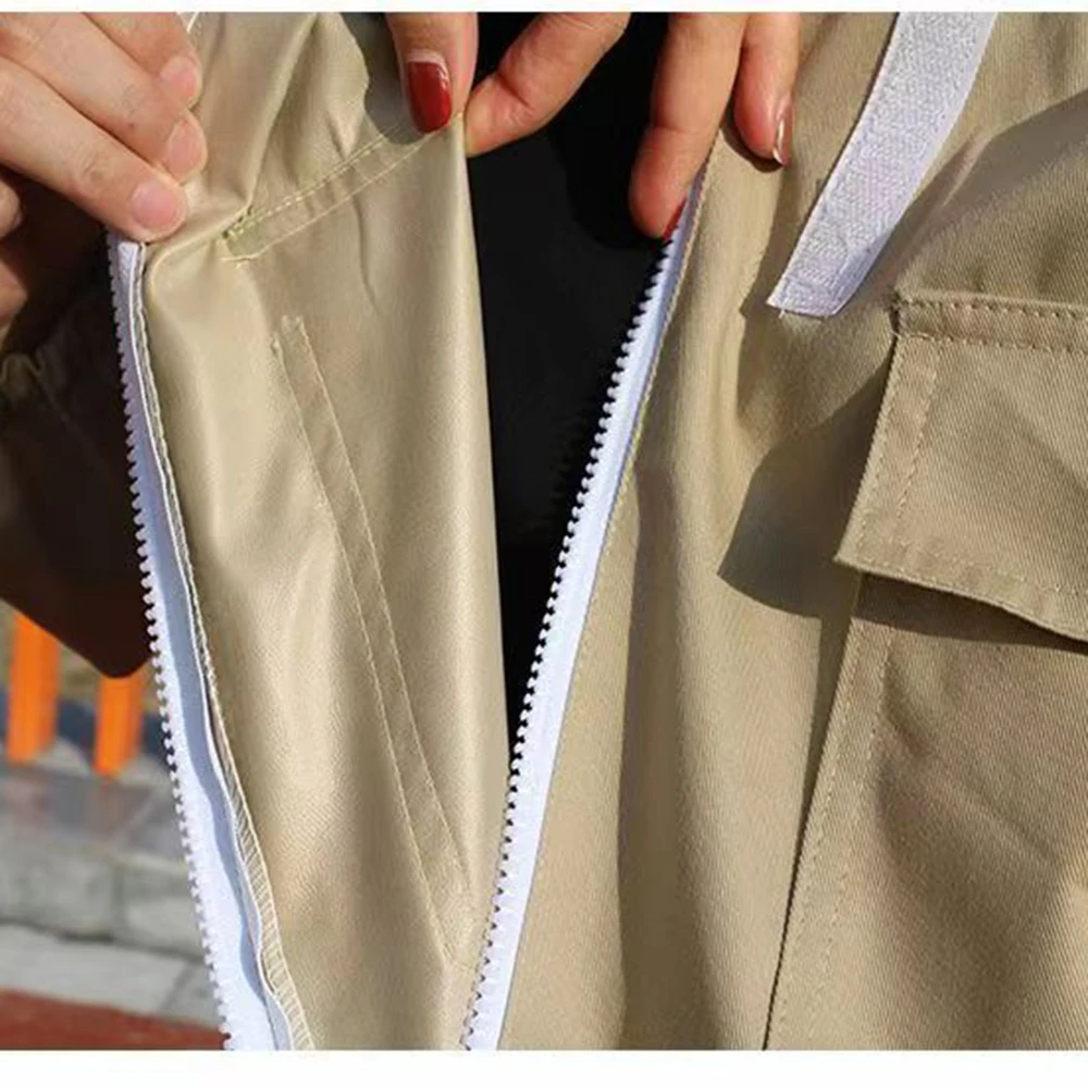 Beekeeper Suit Full Body with Veil Hood - Beekeeping Jacket Overalls, Beekeeping Protective Clothing Equipment, Beekeeping Tools