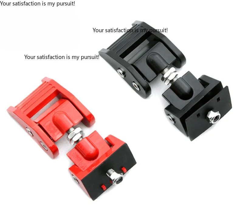 Suitable for JEEP Wrangler Modification Accessories Cover Buckle Wrangler Cover Lock Buckle with Lock Metal Black