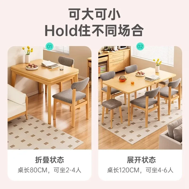 شقة صغيرة، طاولة قابلة للطي، مساحة أرضية، بساطة حديثة، مطعم، بساطة، نورديك #3