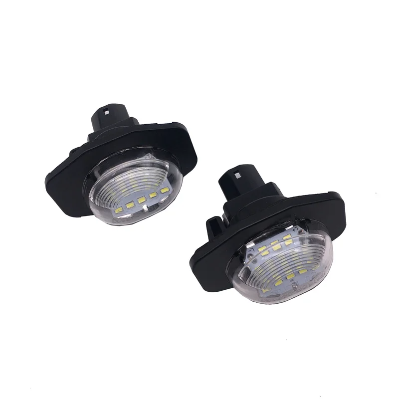 2PCS 12V LED LED Number Plate Lamp  License Plate Lights For Toyota Corolla Auris Alphard Sienna Wish Scion XB XD Urban