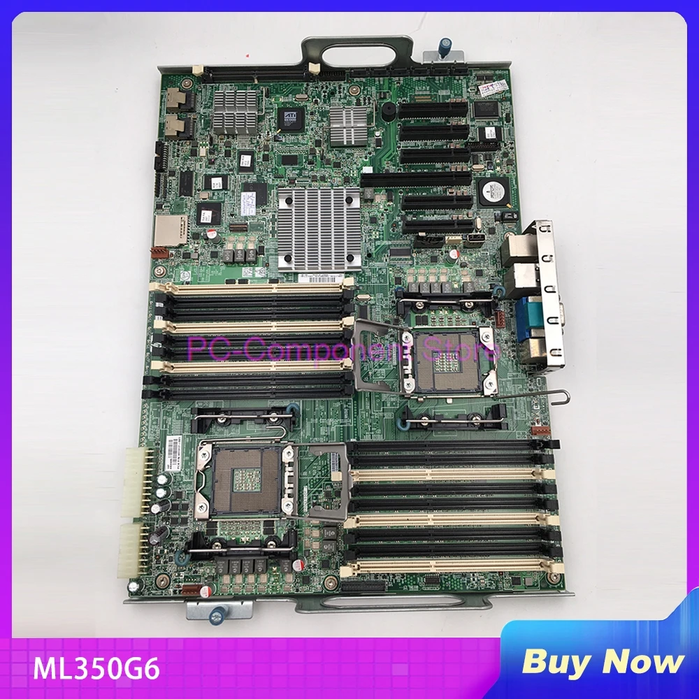 Placa-mãe do servidor para HP ML350 G6 461317 -001 511775 -001 606019 -001