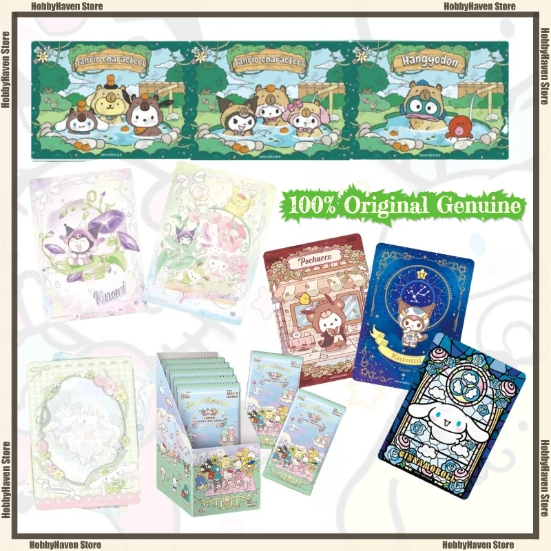 

В наличии Карточная игра Sanrio Family Cute Dream Collection Card Collection Package Aromatic Story Melody Small Card Collection Gift