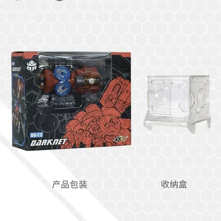 متوفر في المخزون التحول 52TOYS BEASTBOX Series BB12 BB-12 DARKNET Spider Cube شخصيات الحركة دمى هدايا