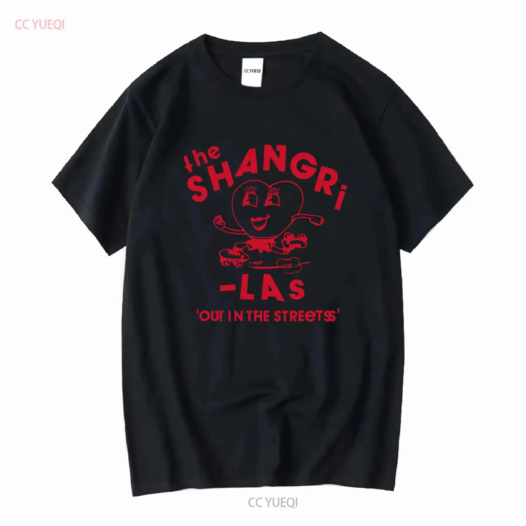 Camiseta Shangri Las celebra la nostalgia con la camiseta de la banda retro icónica fan de los años 60 esencial de manga larga o corta vintage Lavado