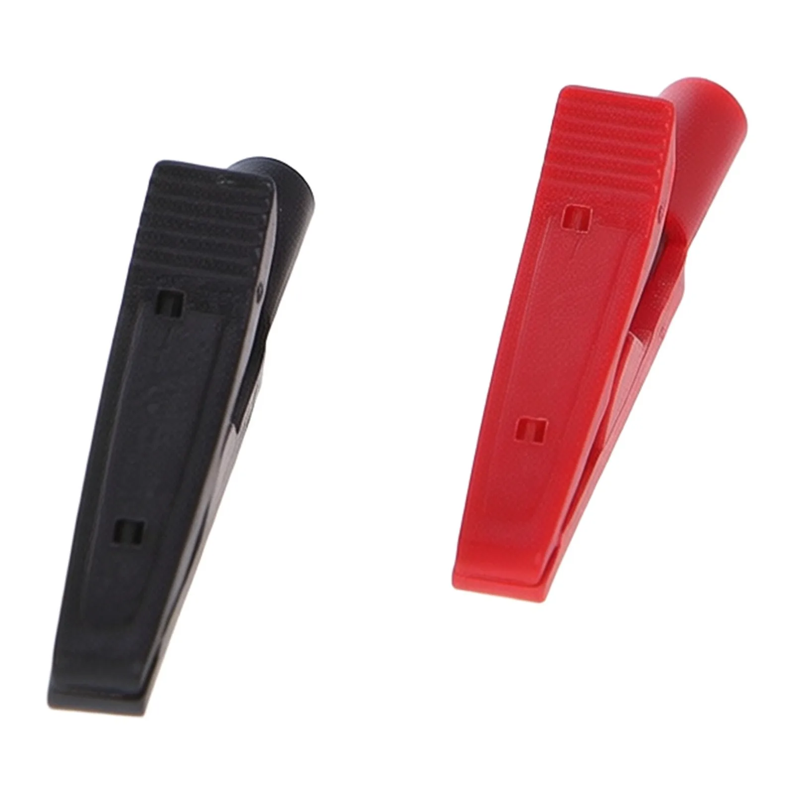 Brand New for alligator Clips Insulated 30V AC 41mm Length Female Adapter Lightweight Meter Test Red/Black Brand
