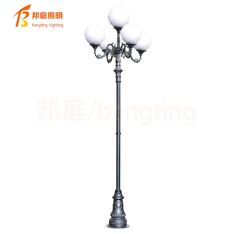 Electricity 85-260V Decorative super bright Led Lights Outdoor Garden Lamp Pole