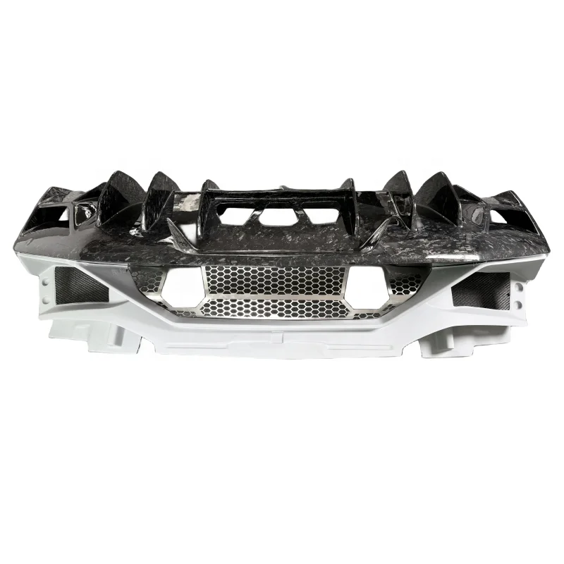 

New Arrived SVJ Style Body Kit Forged semi-carbon fiber Rear bumper For Lamborghini Aventador LP700 LP720 2011-2016