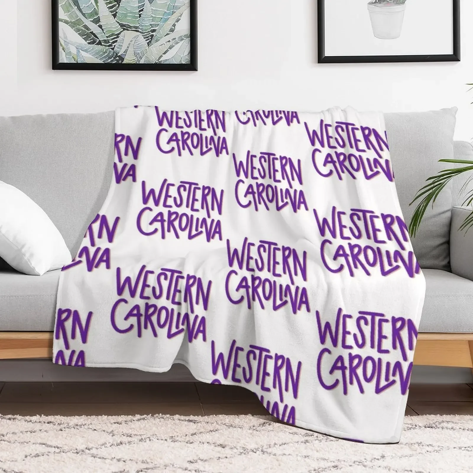 western carolina Throw Blanket Easy Care Comfortable Blanket for Couch