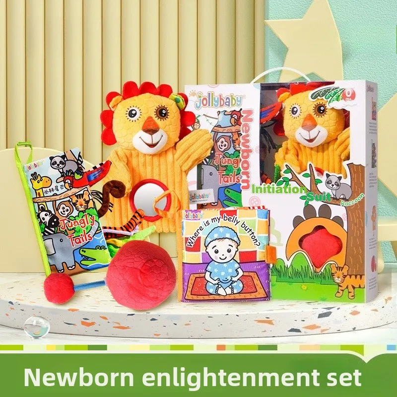 

Набор развивающих сенсорных игрушек из мягких материалов: развивающая игрушка-компаньон для родителей, подарок для роста, тканевая книжка-игра