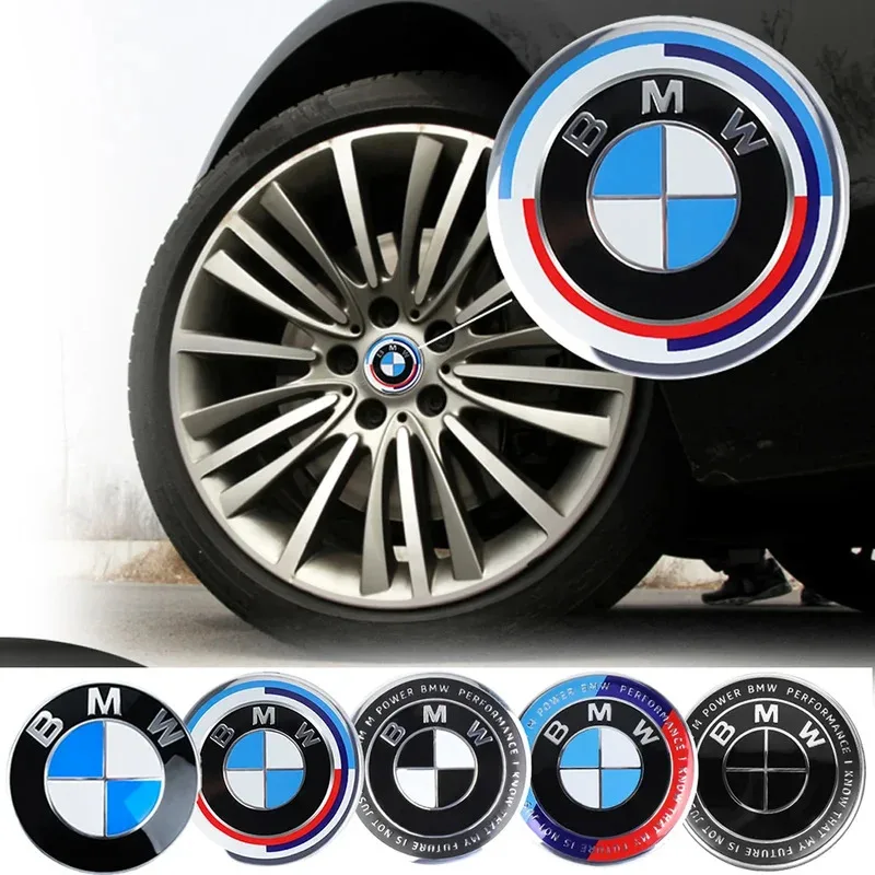 

4Pcs 56/68mm Car Wheel Center Hub Caps Wheel Cover For BMW M M3 M5 E46 E60 E90 E34 E39 E53 E87 M3 M5 E91 E30 X1 X3 X5 X6 F25 i3