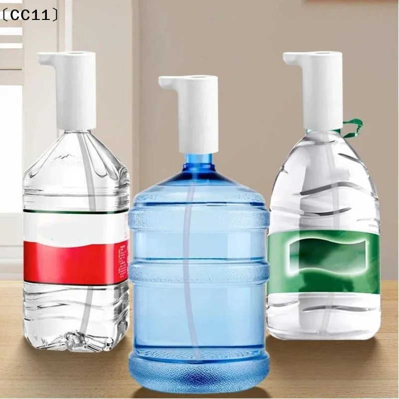 1 Set USB Charging Automatic Portable Leak Proof Bottle Pump New Smart Electric Drinking Water Pump For Office Desk〔CC11〕