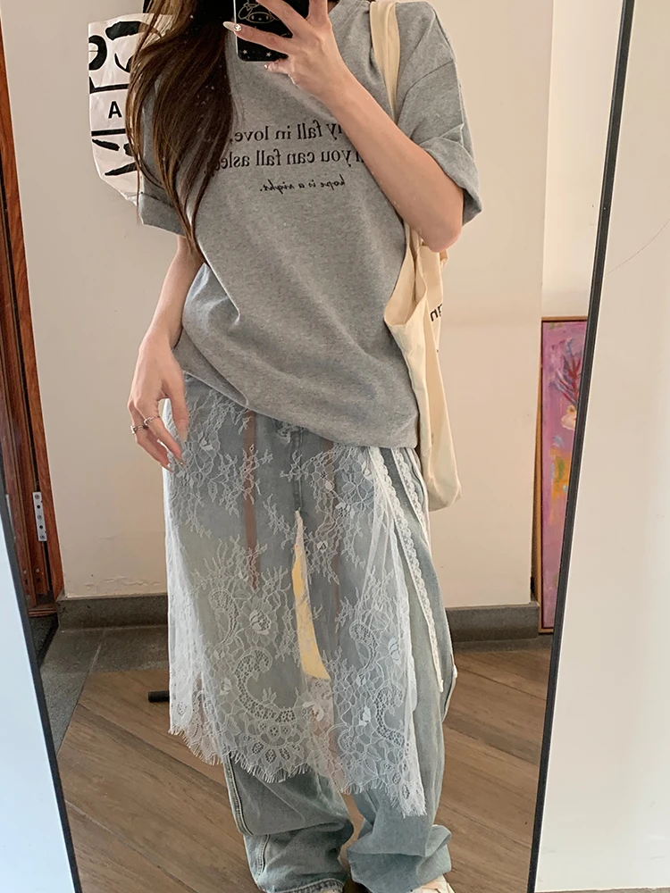 Saia Midi de Renda com Cinto, Cintura l, Estampa Floral em Poliéster, Moda Primavera Verão, Lançamento.