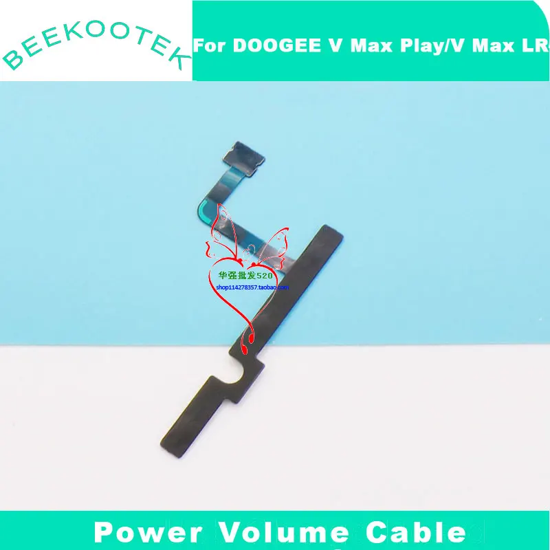 Original DOOGEE V Max Play V Max LR Power Volume Button Projector Key Custom Button Side Cable flex FPC For DOOGEE V Max Play