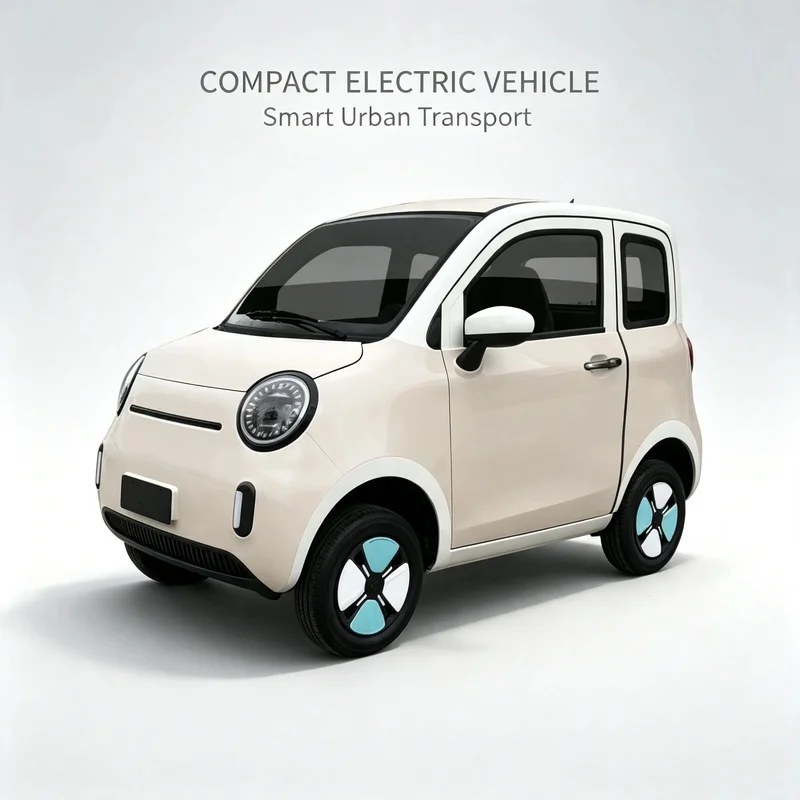 New Type Household Four Wheel Vehicle Fully Enclosed Small Low Speed Vehicle Adult and Elderly