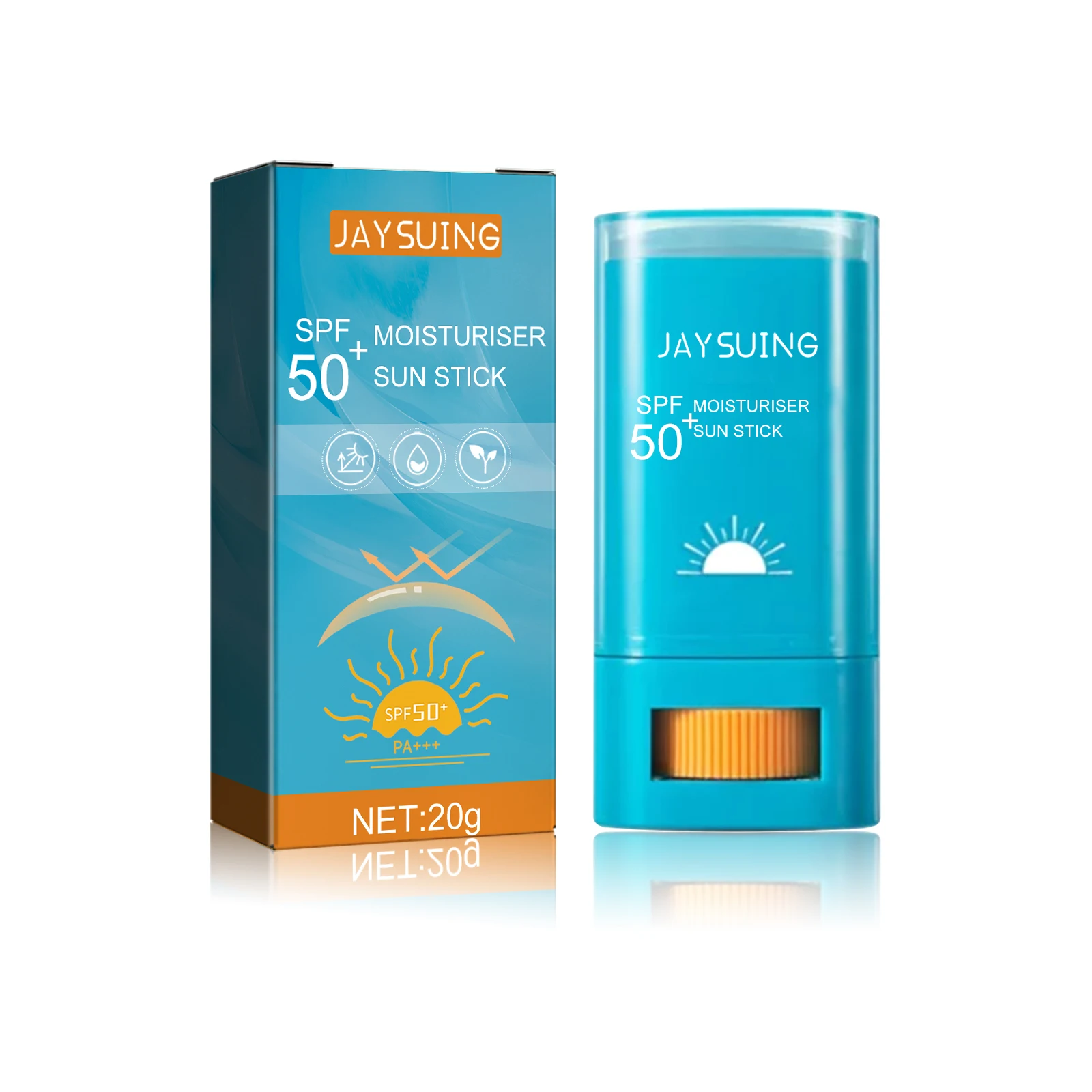 Body Sunscreen Cream Stick Spf50 Antioxidant Prevent Sunburn Moisturizing Skin Sweatproof Brightening Resist UV Rays Serum Stick