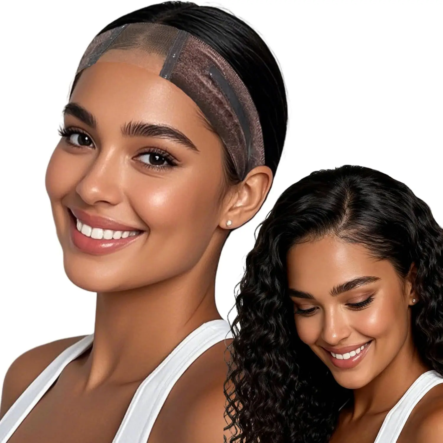 

Non-slip Soft Velvet Women Wig Grips Headband Women Silicone headband Velvet To Hold Wigs Wig Accessories